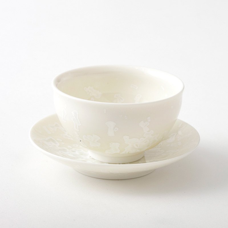 壽泉窯 小煎茶碗 耀華結晶